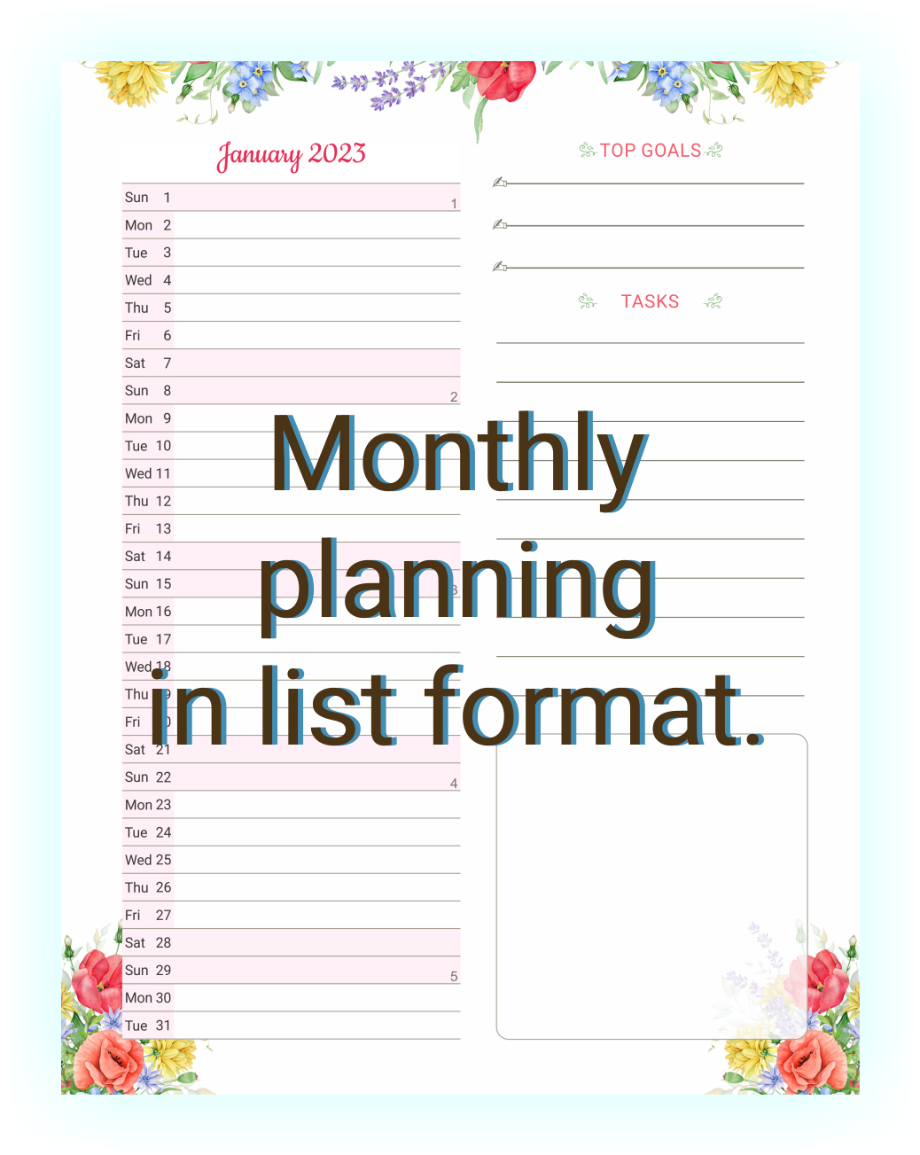 Full Page Planner