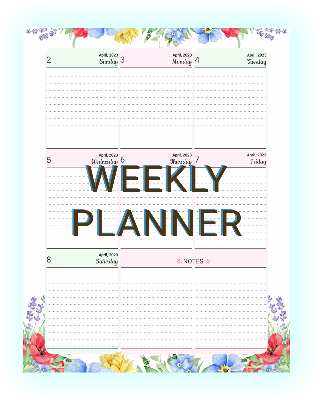 Full Page Planner